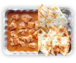Butter Chicken with Naan Bread