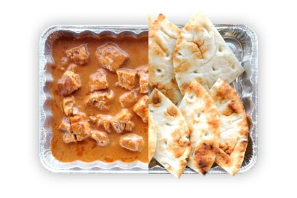 Butter Chicken with Naan Bread