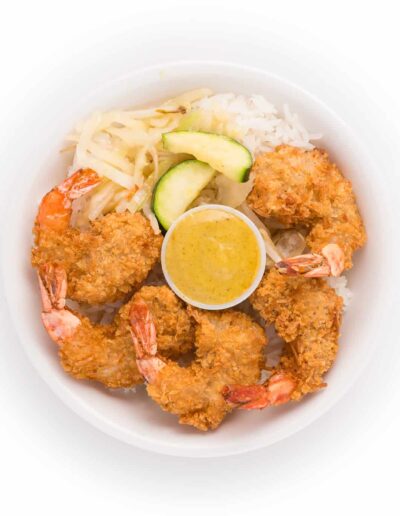 Jumbo Coconut Shrimp Bowl