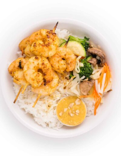 Shrimp Satay Bowl