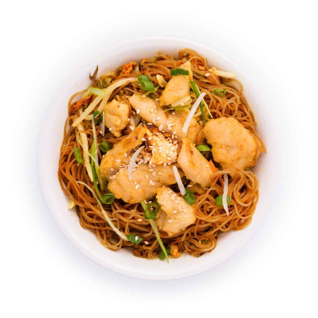 Eating Noodle Bowls at Rice Bowl Deluxe Take a Culinary Trip Around