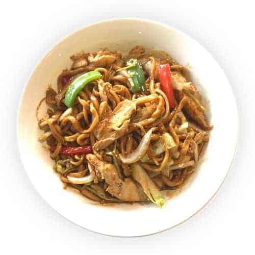 Stir-Fried Teriyaki Noodle Bowl