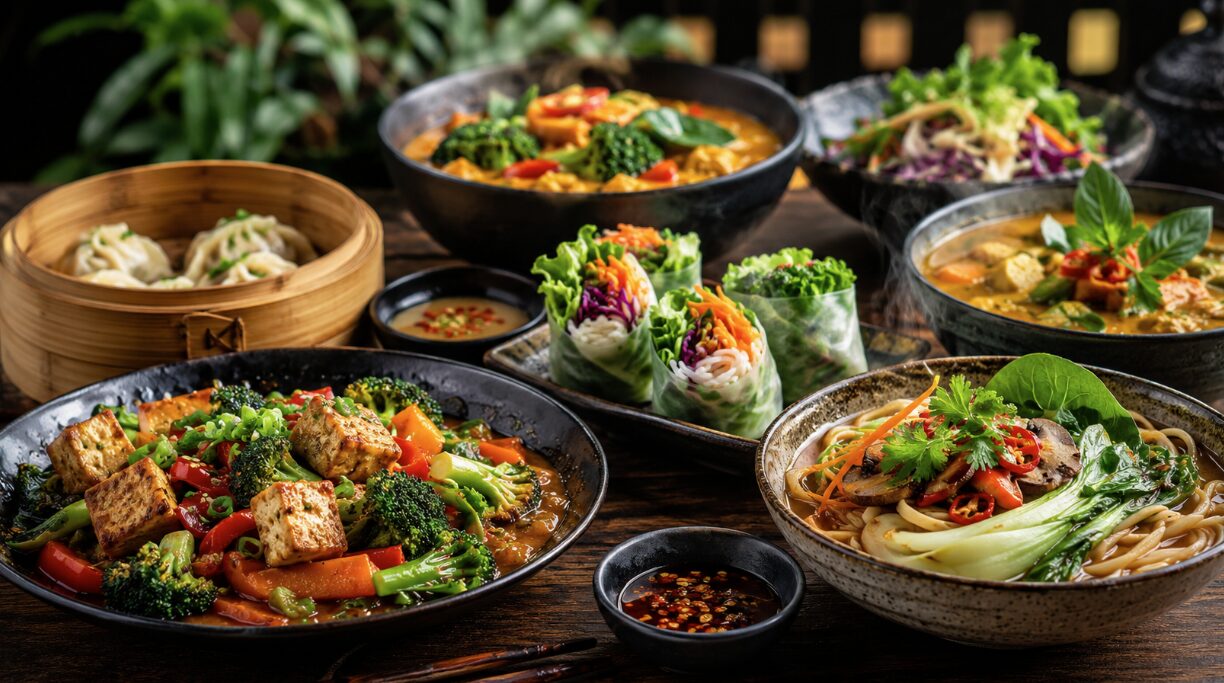 vegetarian asian food Edmonton
