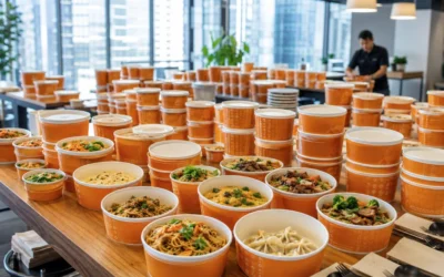 How to Plan the Perfect Corporate Lunch: Asian Catering in Edmonton